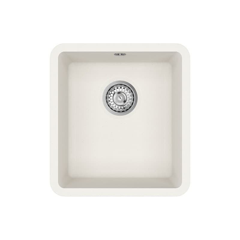 Νεροχύτης κουζίνας γρανιτένιος Helika Arca SQA101AQP-710 Alba 42×46 (υποκαθήμενος)