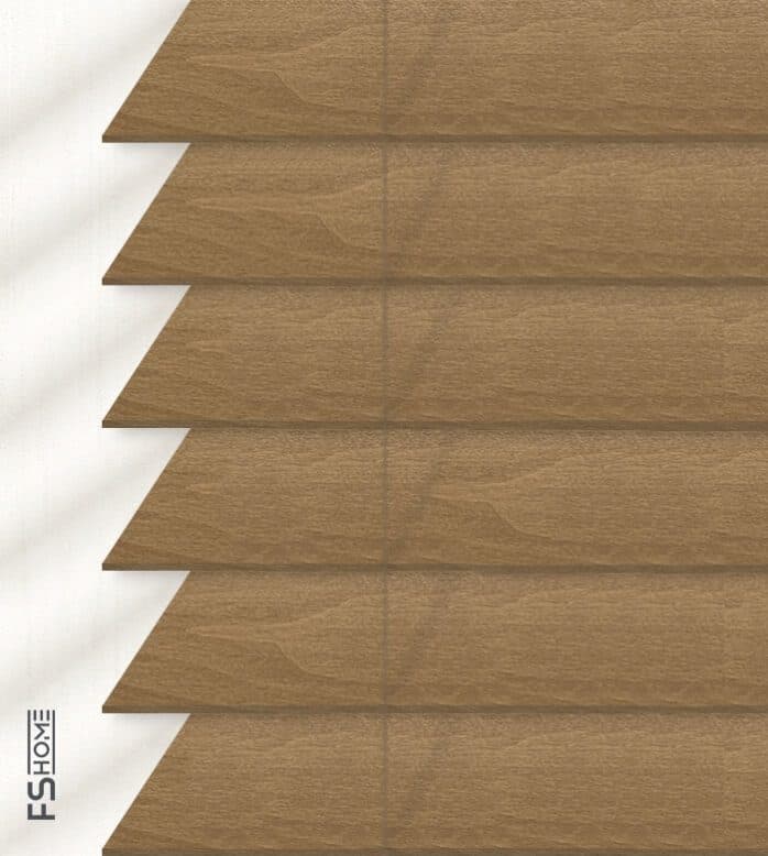Ξύλινο Στόρι Skiastron Madera 121 50mm Καφέ Ανοιχτό
