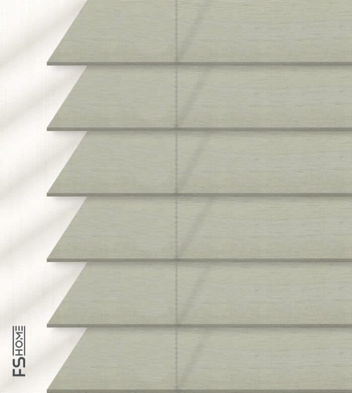 Ξύλινο Στόρι Skiastron Ombre 95 50mm Γκρι Ανοιχτό
