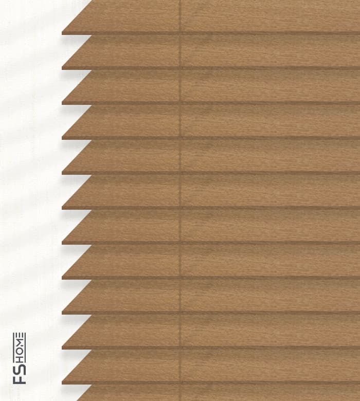 Ξύλινο Στόρι Skiastron Madera 111 25mm Καφέ Ανοιχτό