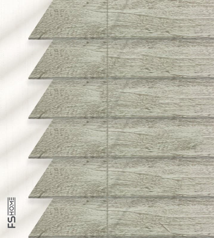 Ξύλινο Στόρι Skiastron Forest 20123 50mm Γκρι με Νερά