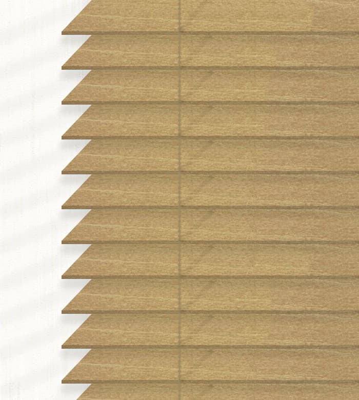 Ξύλινο Στόρι Skiastron Madera 101 25mm Καφέ Ανοιχτό