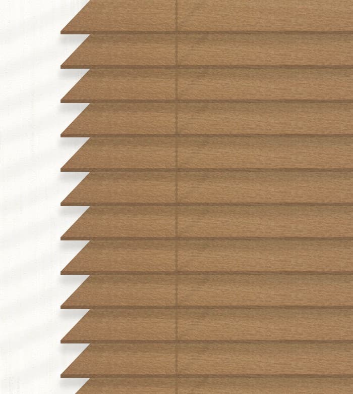 Ξύλινο Στόρι Skiastron Madera 111 25mm Καφέ Ανοιχτό
