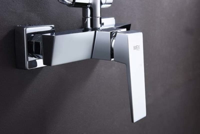 Κολώνα Ντους με Μπαταρία Imex Art BDAR025 Χρώμιο (93,5-130cm) - 3