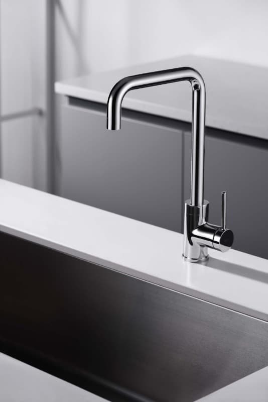 Μπαταρία κουζίνας Imex Loira GCR004 Χρώμιο Υ35cm - 2