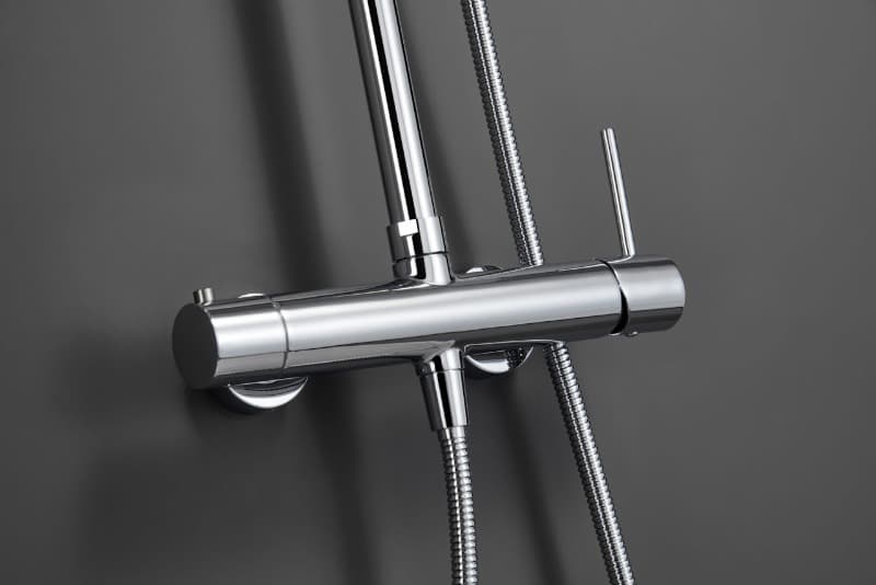 Κολώνα Ντους με Μπαταρία Imex Monza BDM039 Χρώμιο (88-124cm) - 3