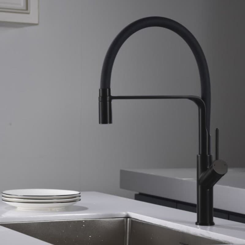 Μπαταρία κουζίνας Imex Sena GCE022/NG Ματ Μαύρο Υ50cm - 3