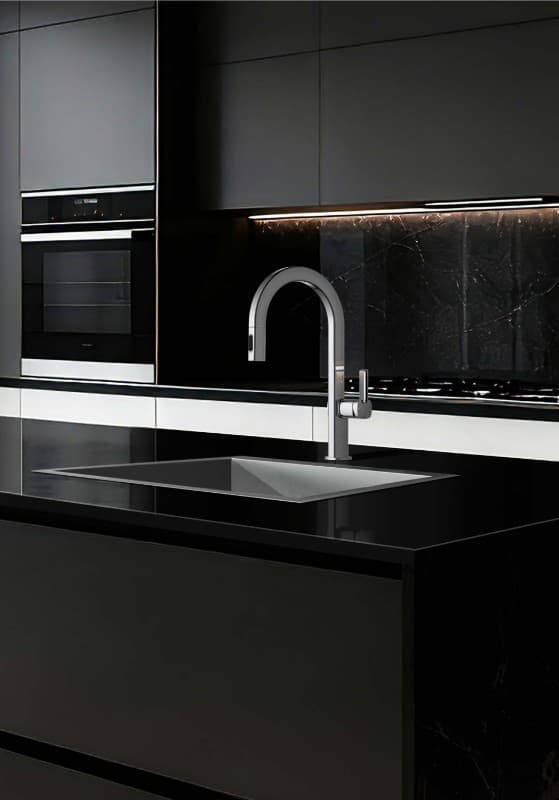 Μπαταρία κουζίνας Imex Canada GCE028 Χρώμιο Υ42,2cm - 3