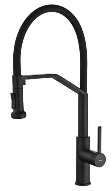 Μπαταρία κουζίνας Imex Veneto GCE029/NG Ματ Μαύρο Υ54,5cm