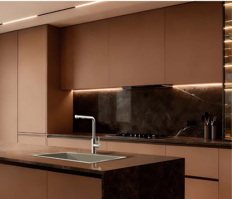 Μπαταρία κουζίνας Imex Oporto GCE030/AC Inox Σατινέ SS316L Υ39cm - 3