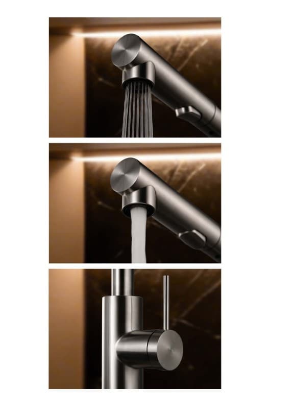 Μπαταρία κουζίνας Imex Oporto GCE030/AC Inox Σατινέ SS316L Υ39cm - 4