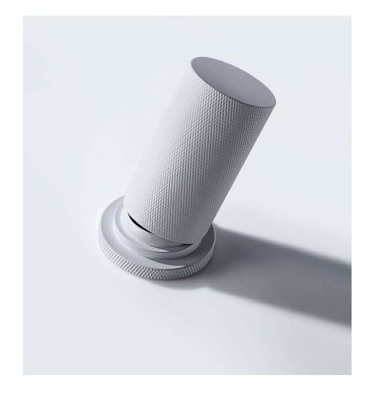 Μπαταρία κουζίνας Imex Manacor GCM001/BL Ματ Λευκό Υ35,5cm (2 οπών) - 4