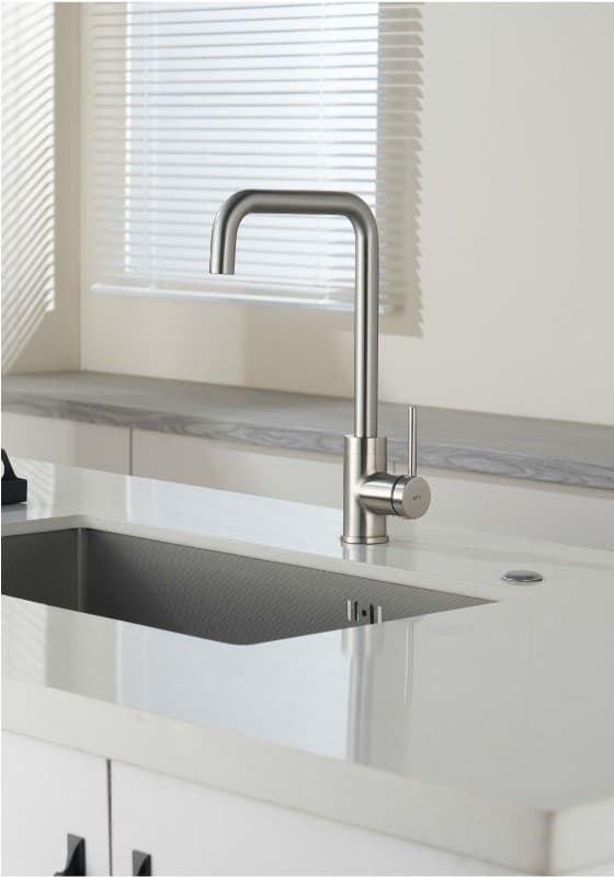 Μπαταρία κουζίνας Imex Loira GCR004/NQ Ματ Νίκελ Υ35cm - 3