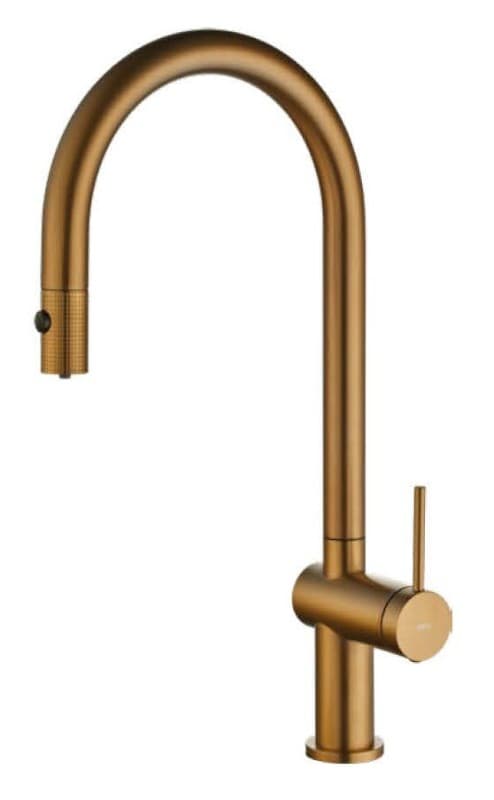 Μπαταρία κουζίνας Imex Lazio GOS006/ORC Ματ Rose Gold / Χαλκός PVD Υ47,2cm