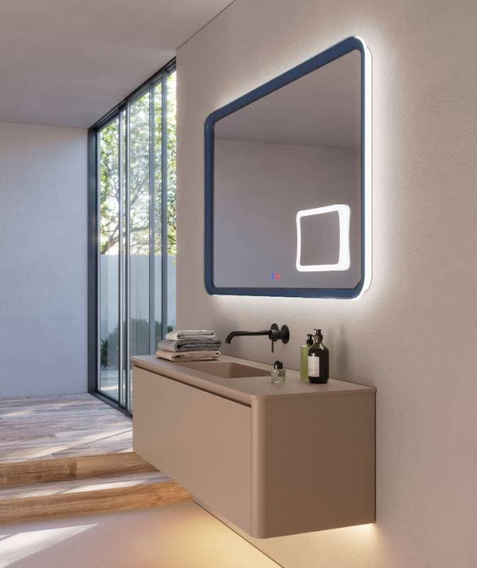 Καθρέπτης μπάνιου με Led Imex Duomo DUOM038/140AO Μπλε Ωκεανού 140x80cm