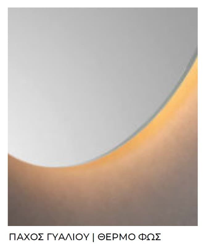 Καθρέπτης μπάνιου με Led Imex Oporto OPOR001/60C Φ60 cm - 4