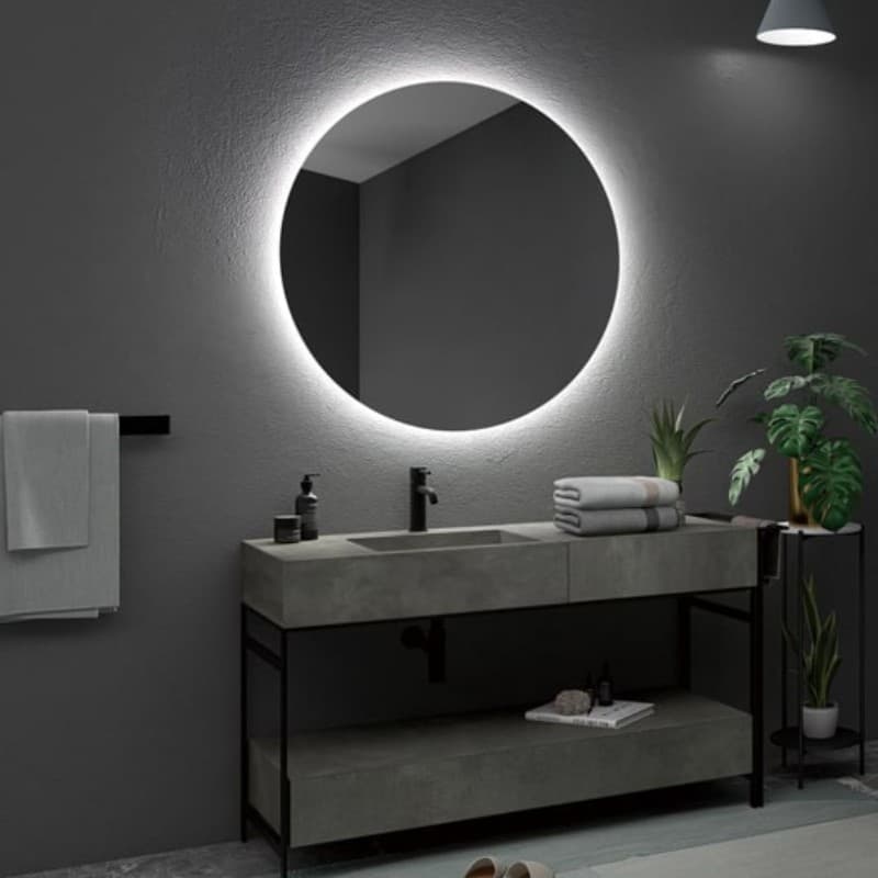 Καθρέπτης μπάνιου με Led Imex Oporto OPOR001/60C Φ60 cm - 2