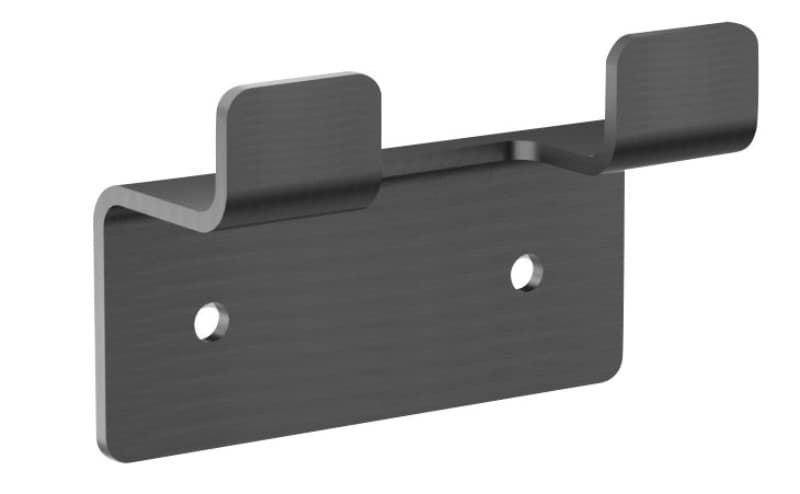 Άγκιστρο Διπλό Imex Form CAF008-01/BGM Black Gun Metal PVD 6,5x4,3cm