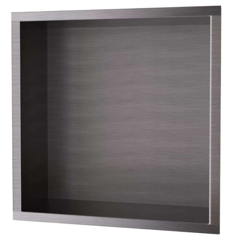 Εσοχή τοίχου Imex Atlantic HOR001/BGM Black Gun Metal PVD 33x33x10cm