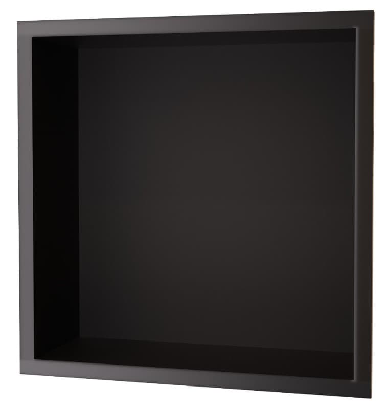 Εσοχή τοίχου Imex Atlantic HOR001/NG Ματ Μαύρο 33x33x10cm
