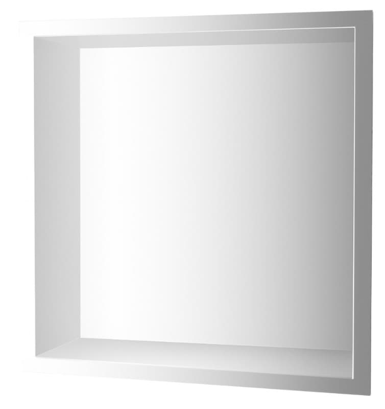 Εσοχή τοίχου Imex Atlantic HOR001/NQ Ματ Νίκελ 33x33x10cm