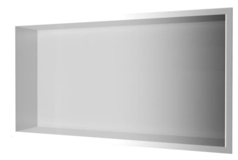 Εσοχή τοίχου Imex Pacific HOR002/NQ Ματ Νίκελ 63x33x10cm