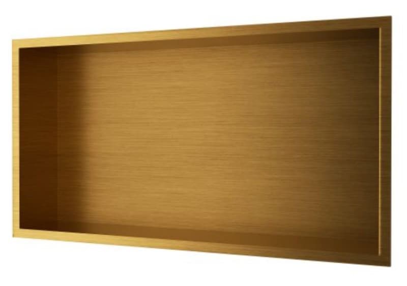Εσοχή τοίχου Imex Pacific HOR002/OC Ματ Χρυσό PVD 63x33x10cm