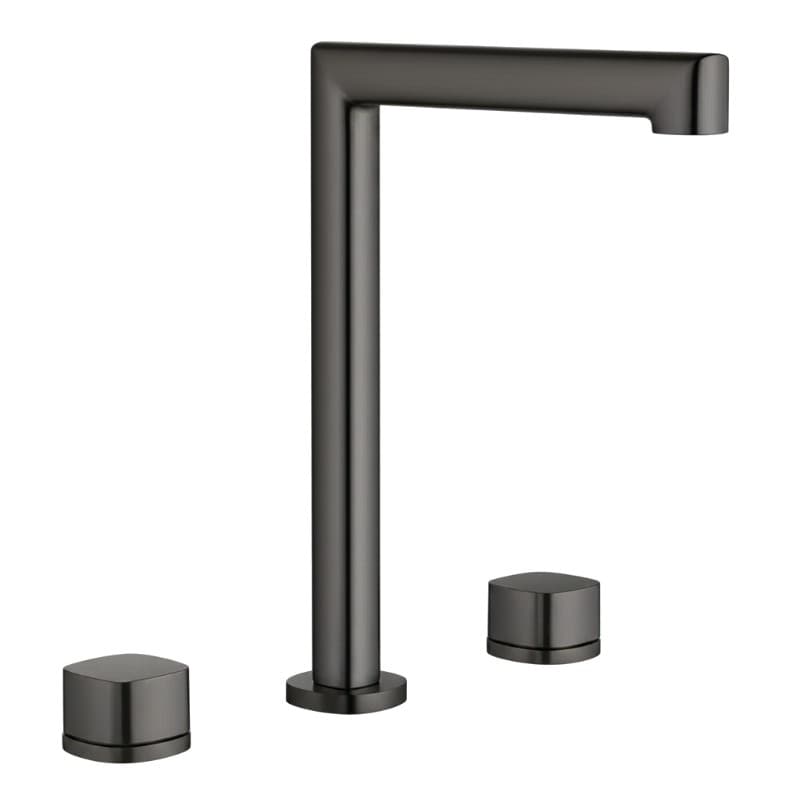 Μπαταρία Νιπτήρος Imex Toscana BAT064/BGM Black Gun Metal PVD (3 οπών)