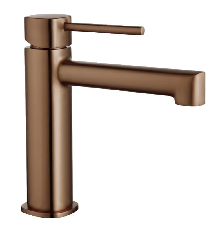 Μπαταρία Νιπτήρος Imex Toscana BDT064-1ORC Ματ Rose Gold / Χαλκός PVD