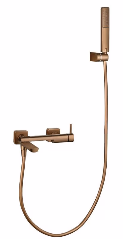 Μπαταρία Λουτρού Imex Toscana BDT064-4ORC Ματ Rose Gold / Χαλκός PVD