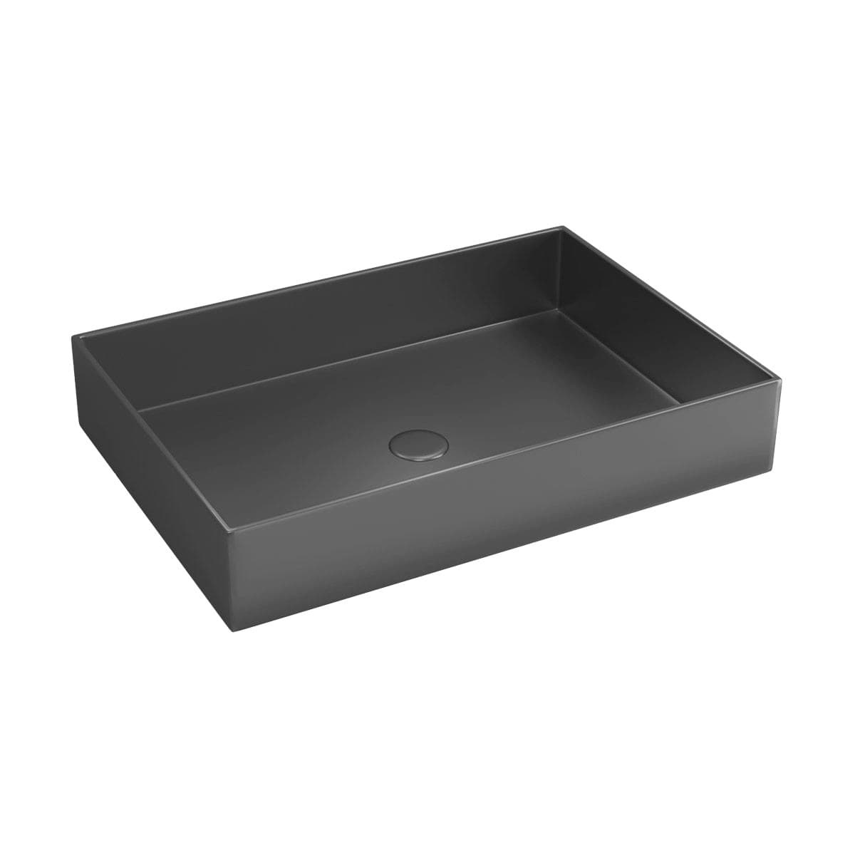 Νιπτήρας επιτραπέζιος Karag Saturn 553810432 Gun Metal 55x38