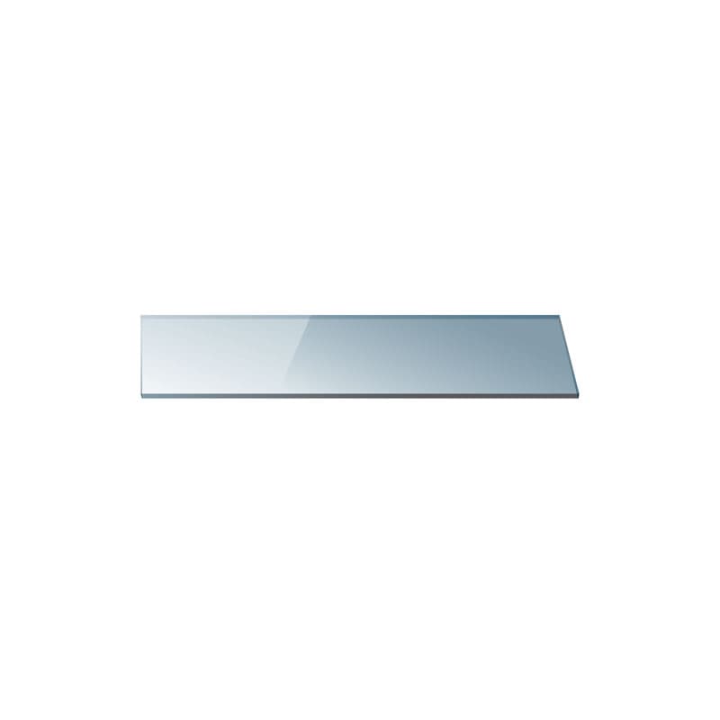 Γυάλινο ράφι Karag Mensole 0650 Διάφανο 50×11×0,6cm (χωρίς στηρίγματα)