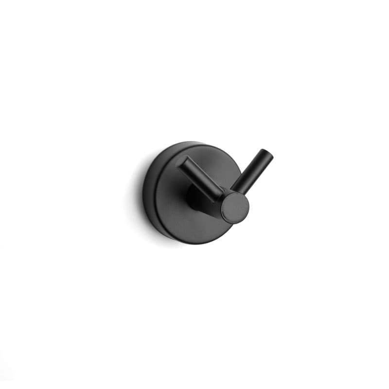 Άγκιστρο διπλό Karag Uno 120255 Ματ Μαύρο Φ6×5,2cm