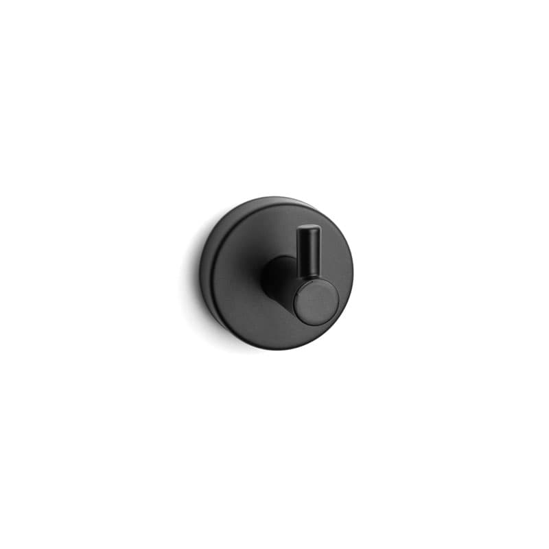 Άγκιστρο μονό Karag Uno 120955 Ματ Μαύρο 5,2x5,5x6cm
