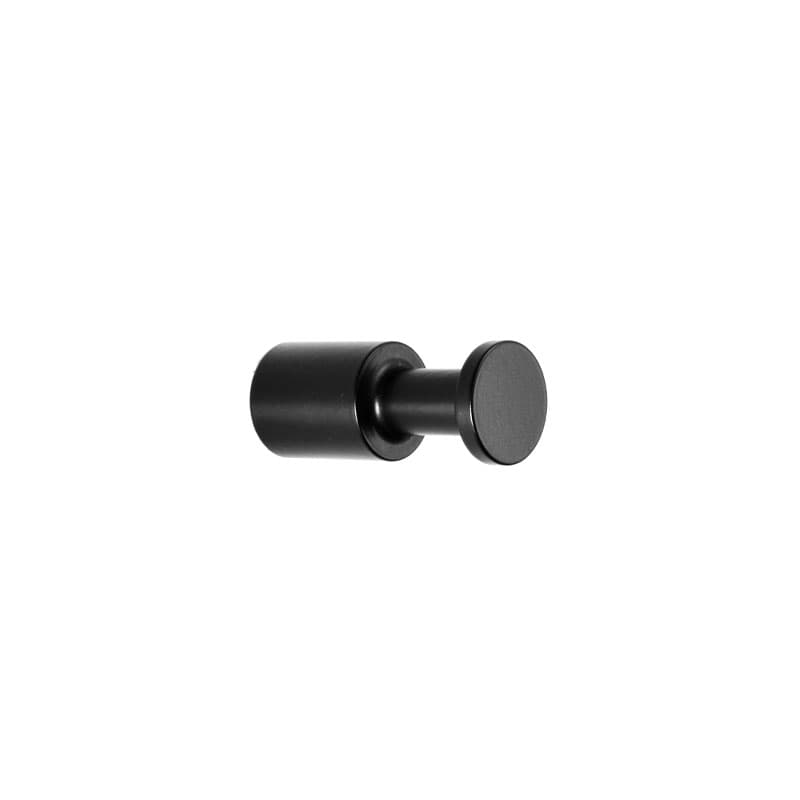 Άγκιστρο μονό Karag Uno 121155 Ματ Μαύρο Φ2,2x5,2cm