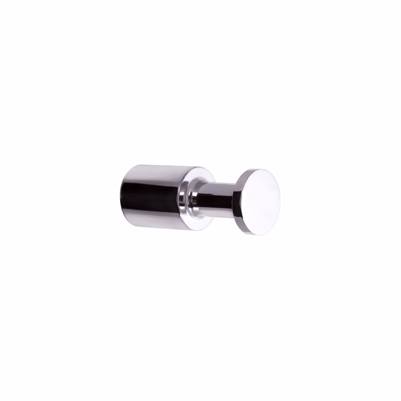 Άγκιστρο μονό Karag Uno 1211 Χρώμιο Φ2,2x5,2cm