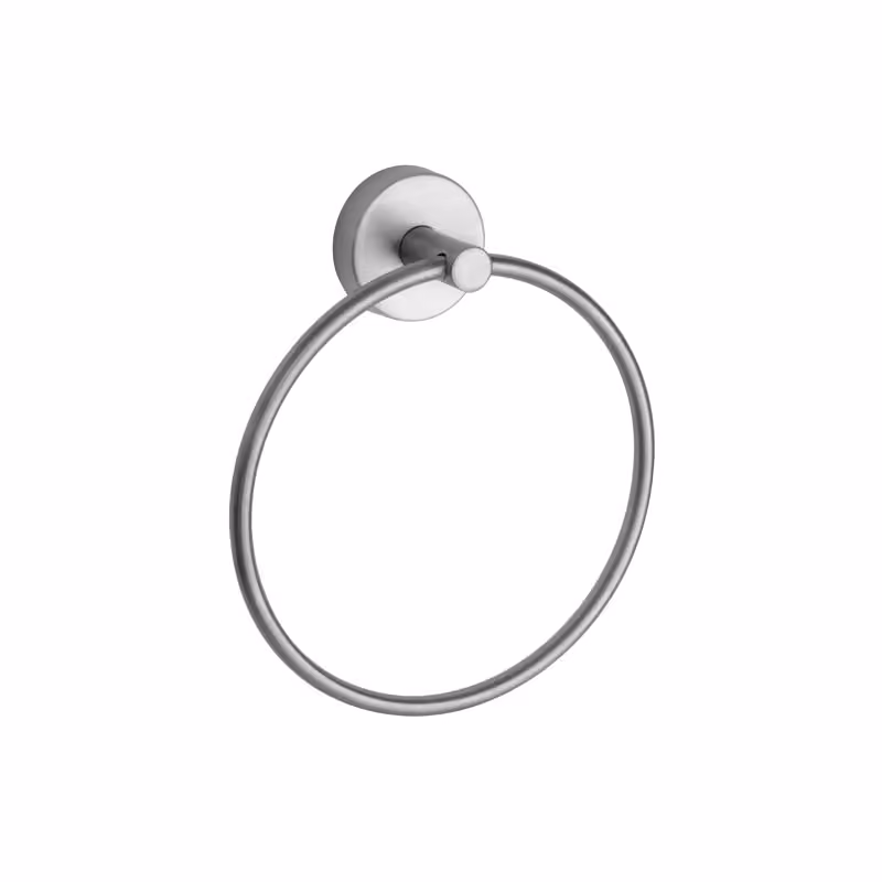 Κρίκος Πετσέτας Karag Uno 122099 Inox Σατινέ 17x5,2x19cm
