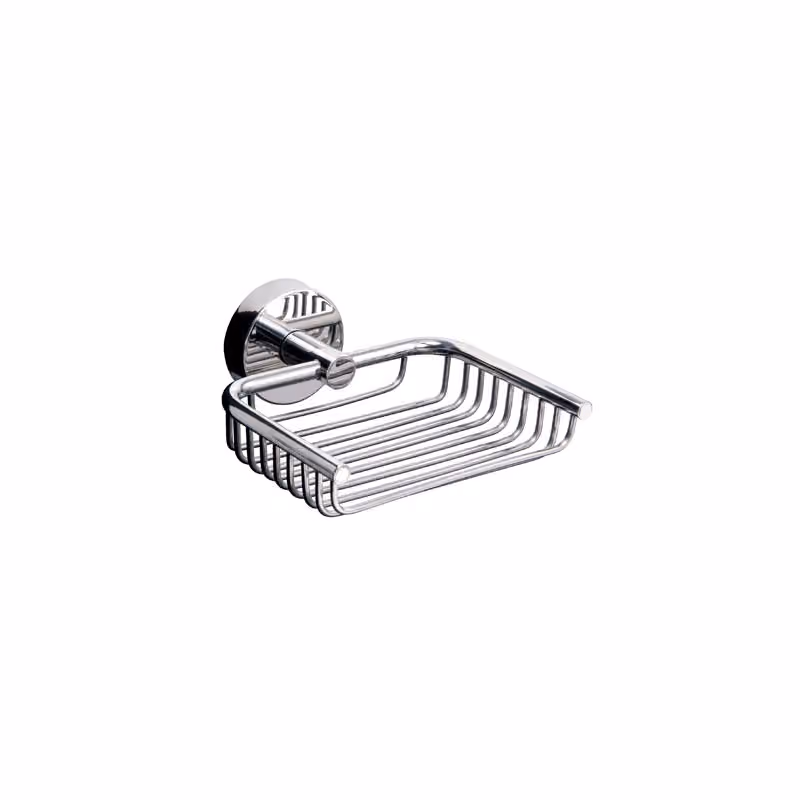 Σαπουνοθήκη Επιτοίχια Karag Uno 1303 Χρώμιο 13x14x5,5cm
