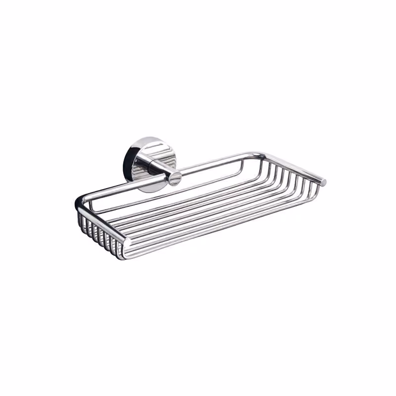 Σαπουνοθήκη Επιτοίχια Karag Uno 1304 Χρώμιο 23x14x5,5cm