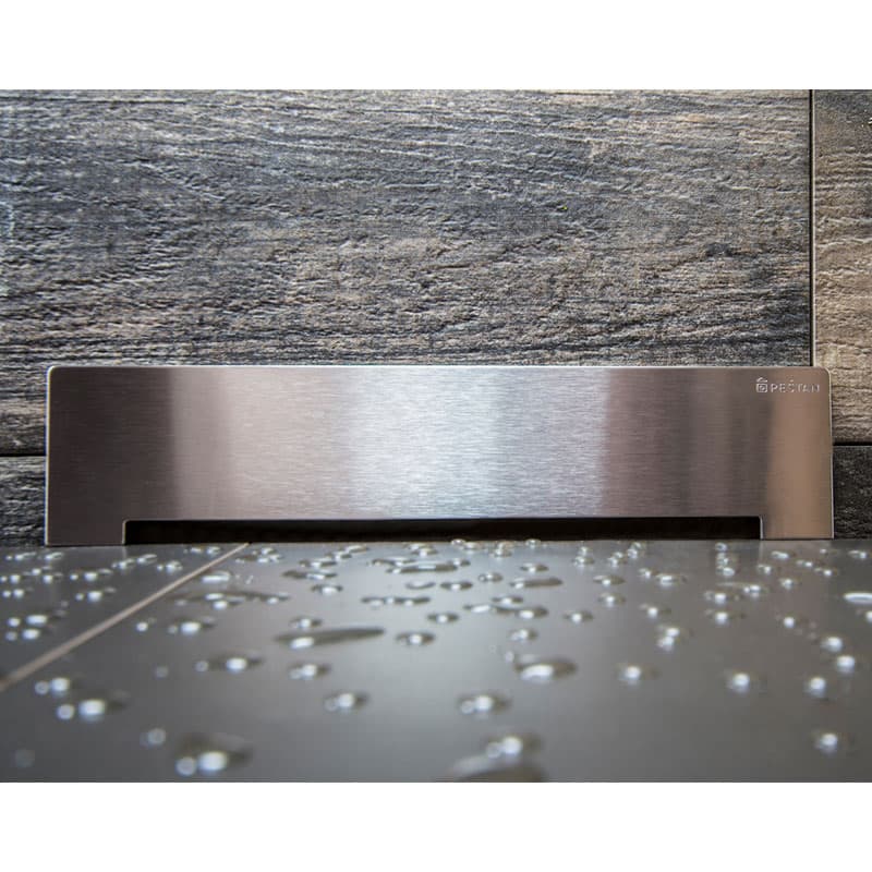 Σχάρα τοίχου και σιφών Pestan Premium Wall 05588 Inox Σατινέ 31x7,2cm
