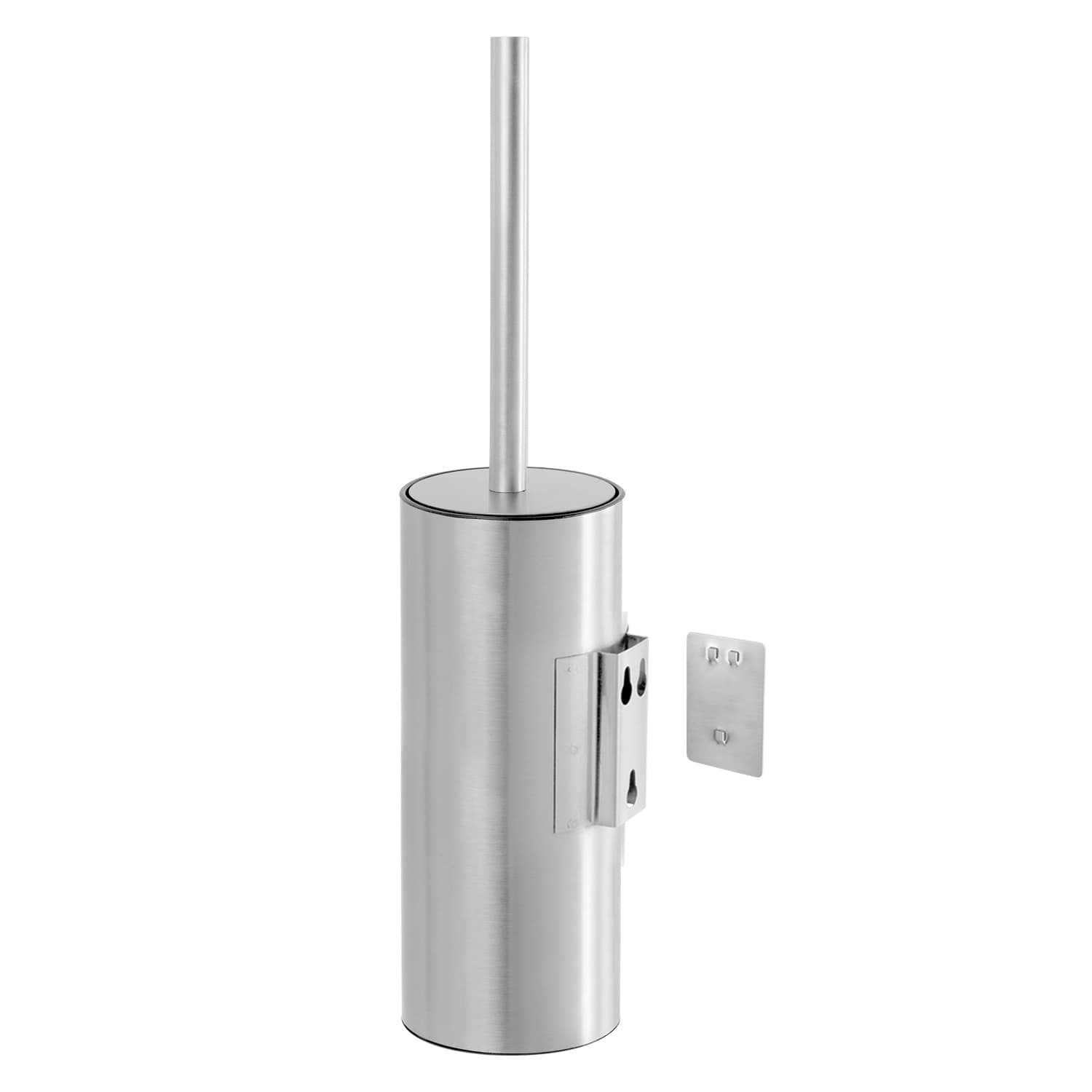 Πιγκάλ επιτοίχιο Karag Multiuso 177799 Inox Σατινέ Φ9×42cm