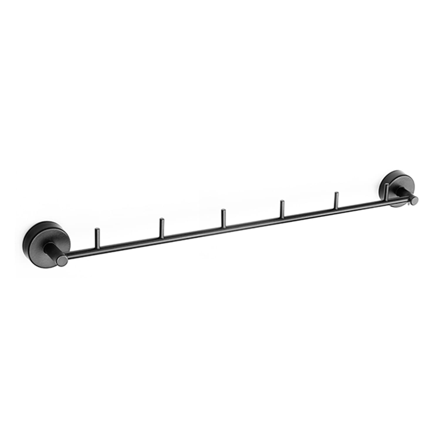 Άγκιστρο 6 θέσεων Karag Moderno 220655 Ματ Μαύρο 47cm