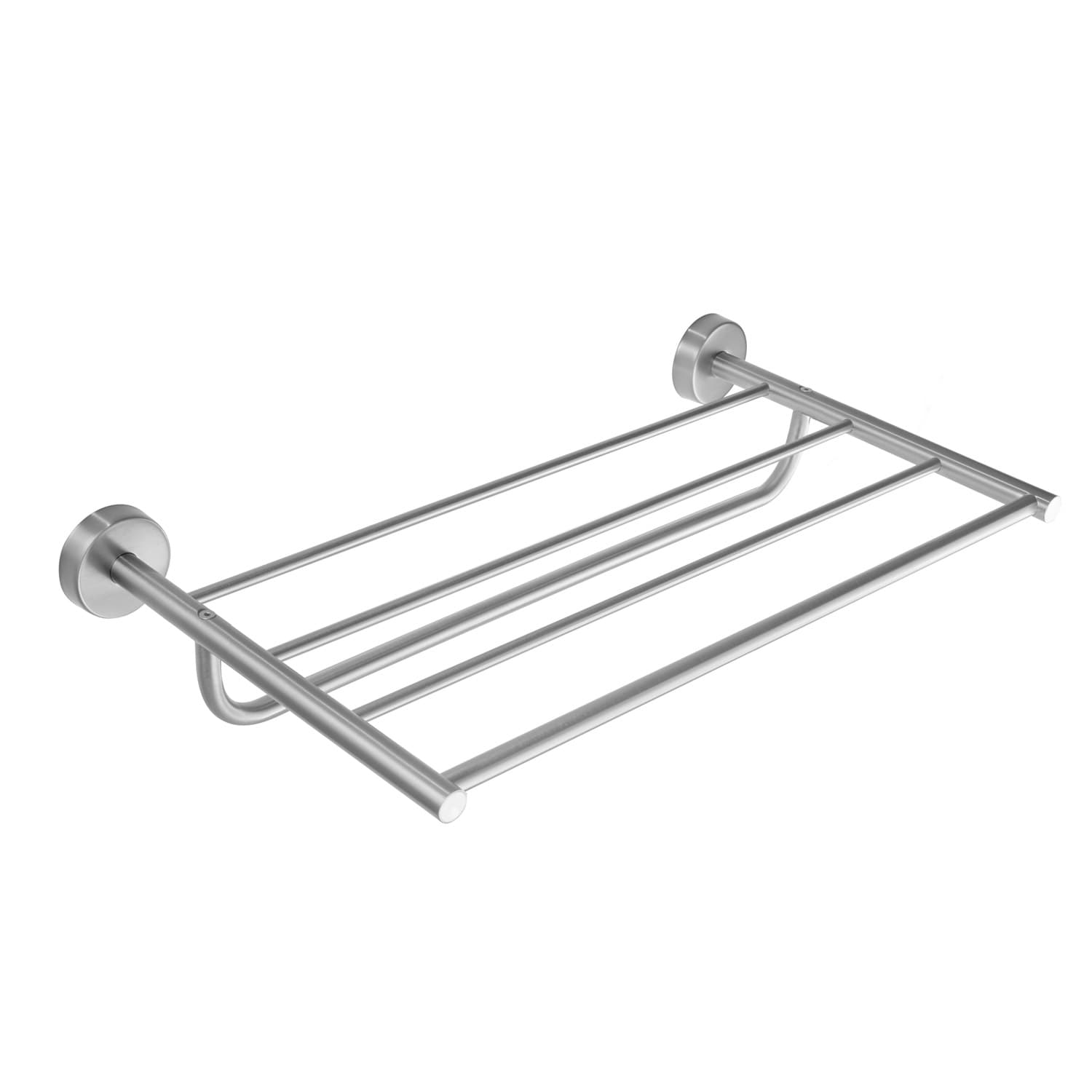 Ραφιέρα πετσετών Karag Uno 962599 Inox Σατινέ 50×25×10cm