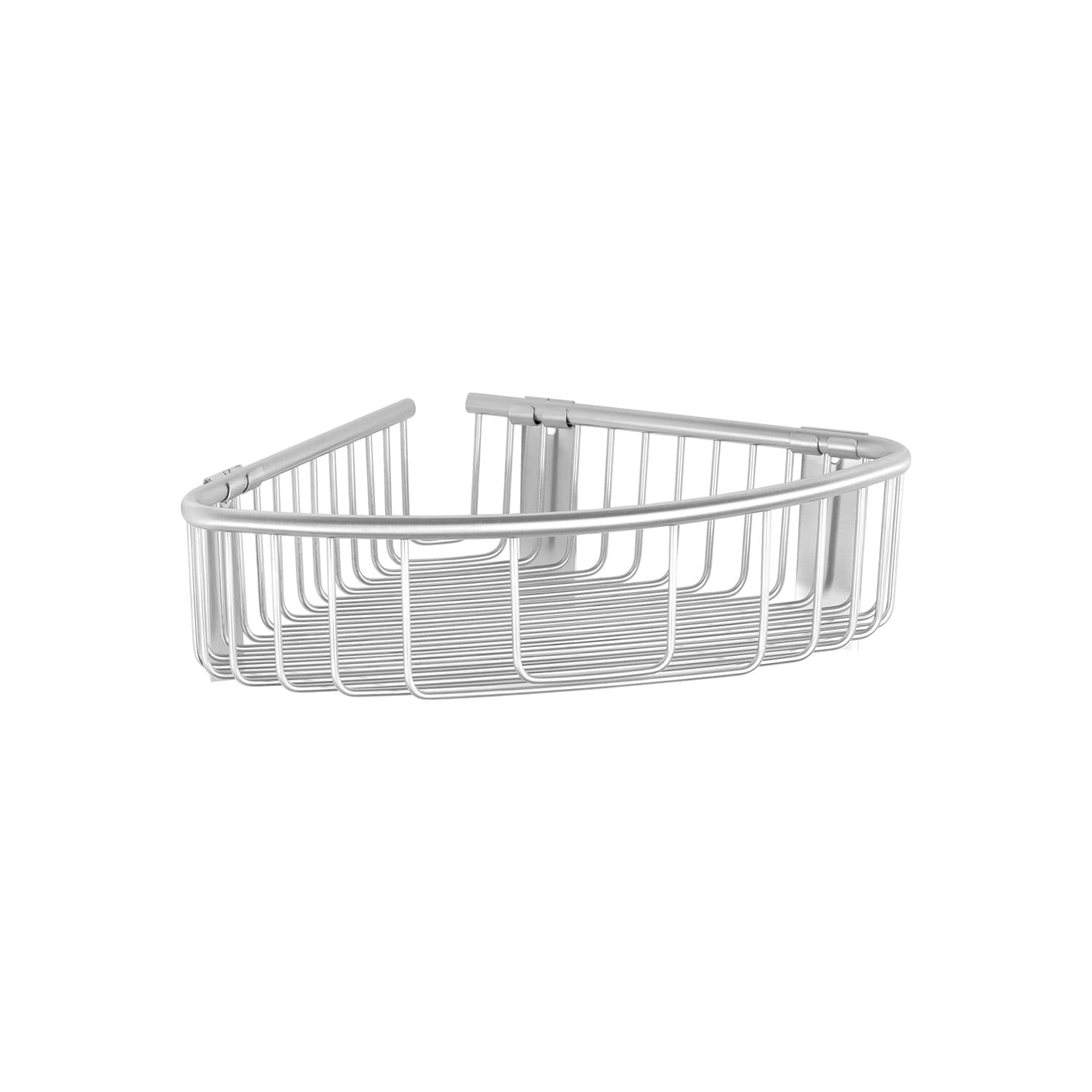 Γωνιακό καλάθι σχαρωτό Karag Reti 963899 Inox Σατινέ 21×21×7cm