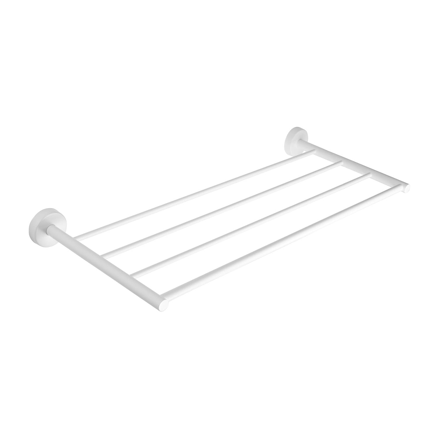 Ραφιέρα πετσετών Karag Uno 969666 Ματ Λευκό 60×25×5,5cm