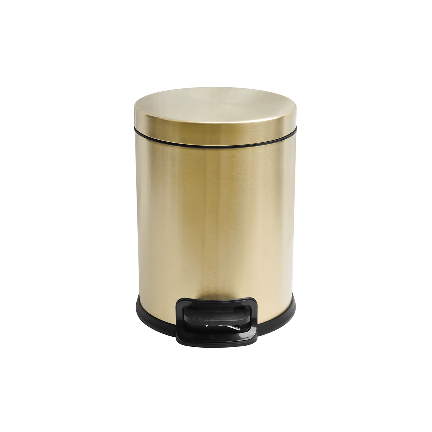 Χαρτοδοχείο με πεντάλ Karag Artemis A10509432 Χρυσό Φ20×26cm
