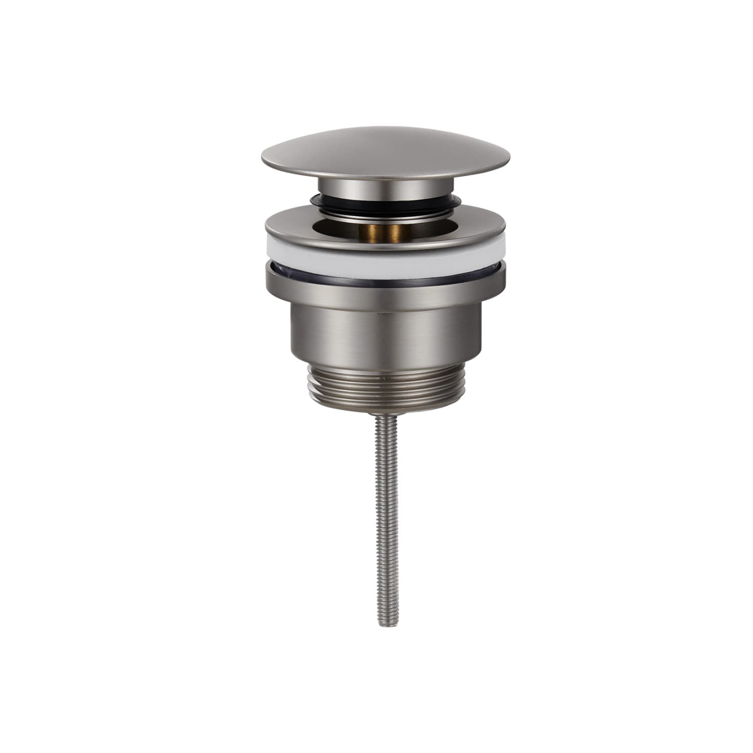Βαλβίδα νιπτήρος Karag Eternity AC614 Inox Σατινέ (ανοξείδωτο SS316)
