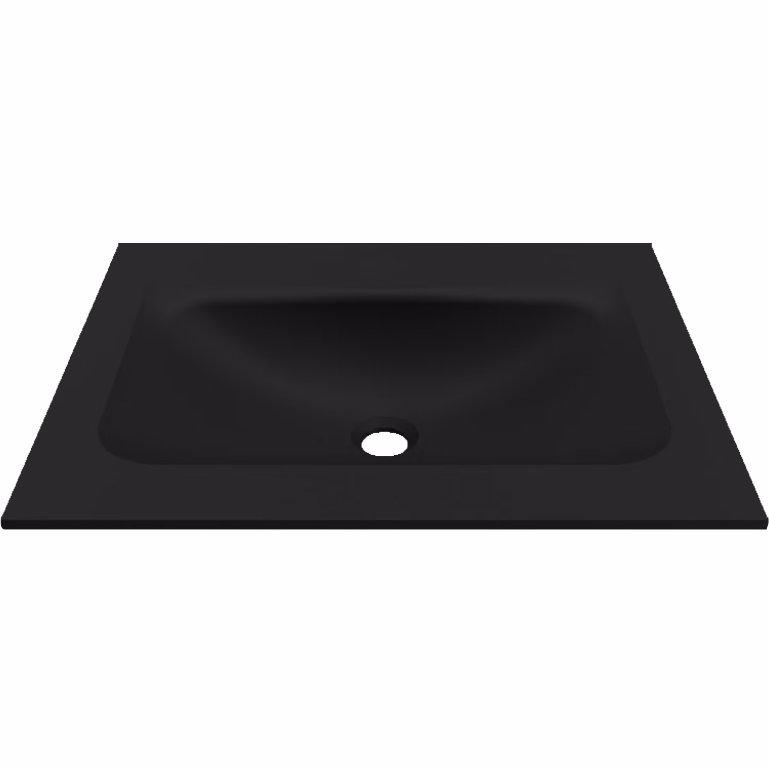 Νιπτήρας επίπλου Karag Anim BDVIV060BK46 Μαύρο 60,5×46,5×12,3cm