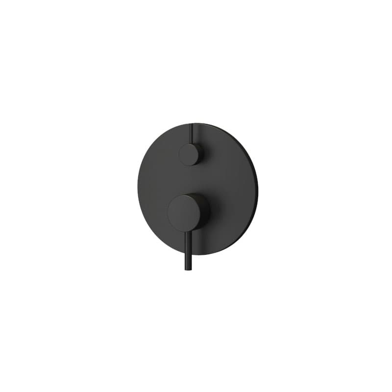 Μίκτης Εντοιχισμού 2 εξόδων Karag Artemis BM34F02C-N Ματ Μαύρο