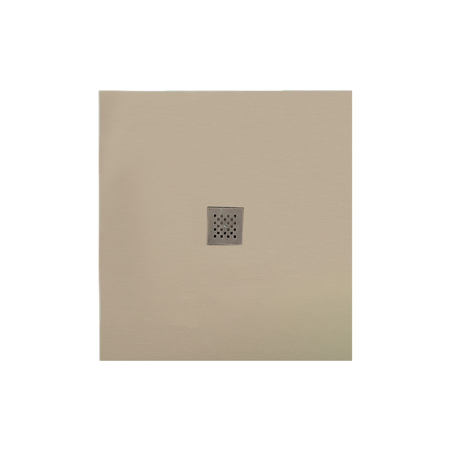 Ντουζιέρα τετράγωνη Karag Classic Beige 90x90x2,5cm